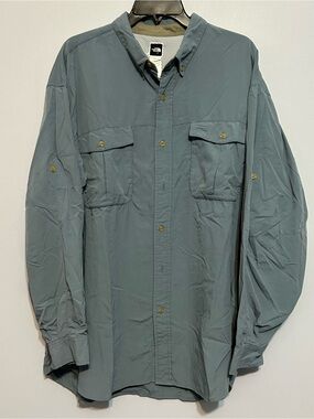 North Face Men’s Button Up Windbreaker